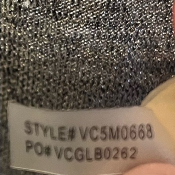 Vince Camuto Gold Metallic Shimmer Long Sleeve Dress Size 6 - Picture 9 of 16